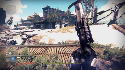 Destiny PS4 [Hawkmoon] Coop Part 703 (The Last Array, Earth) Daily Heroic Story [With Commentary]