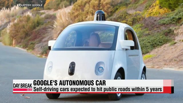 Google's self-driving cars to hit roads within 5 years