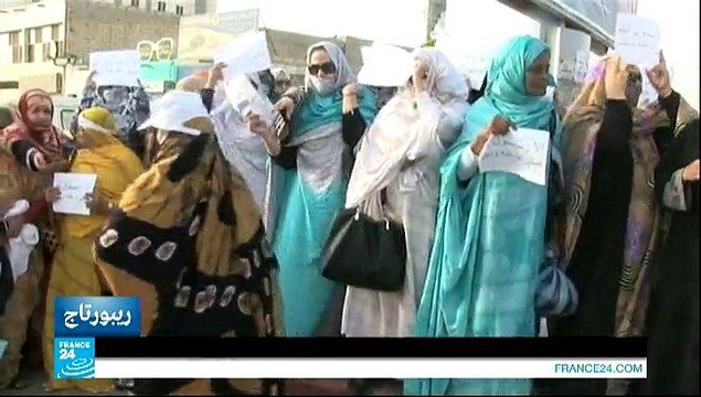 مظاهرة في موريتانيا احتجاجا على رسوم شارلي إيبدو