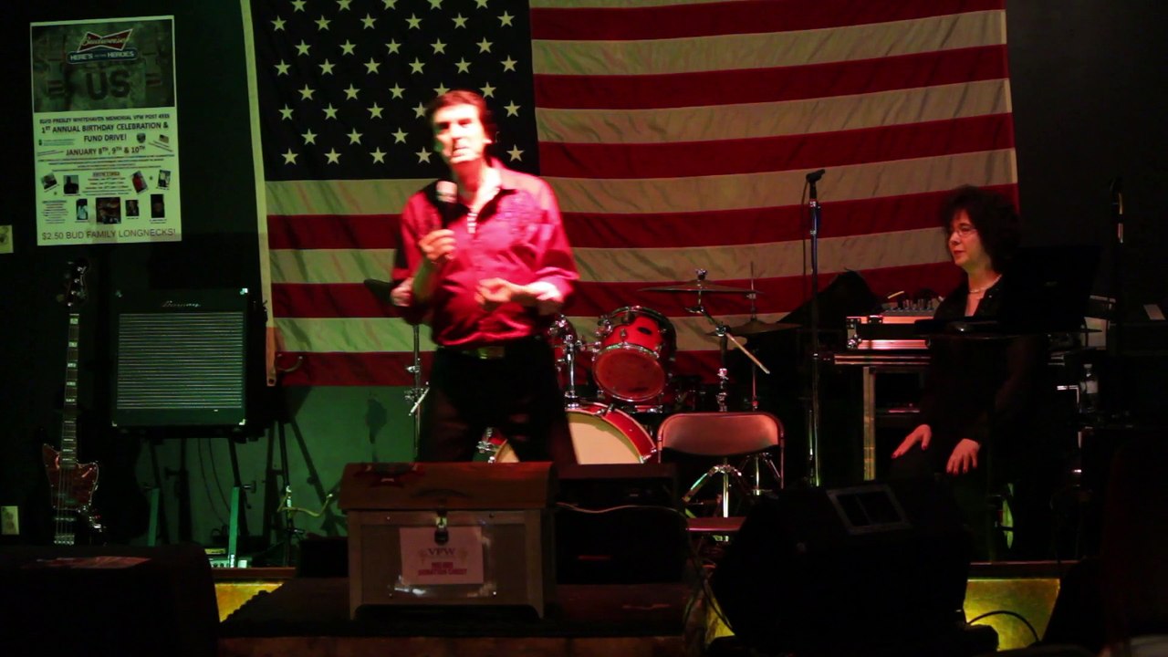 Gary Abbott sings 'It Hurts Me' Elvis Presley Memorial VFW 2015
