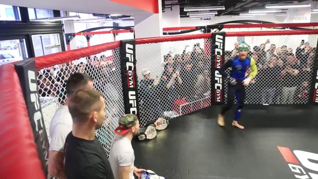 Conor McGregor's epic, avant-garde open workout in Boston