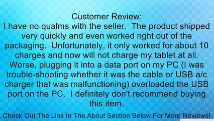 USB 3.0 Data Charger Cable for EeePad TF101 TF201 SL201 Review