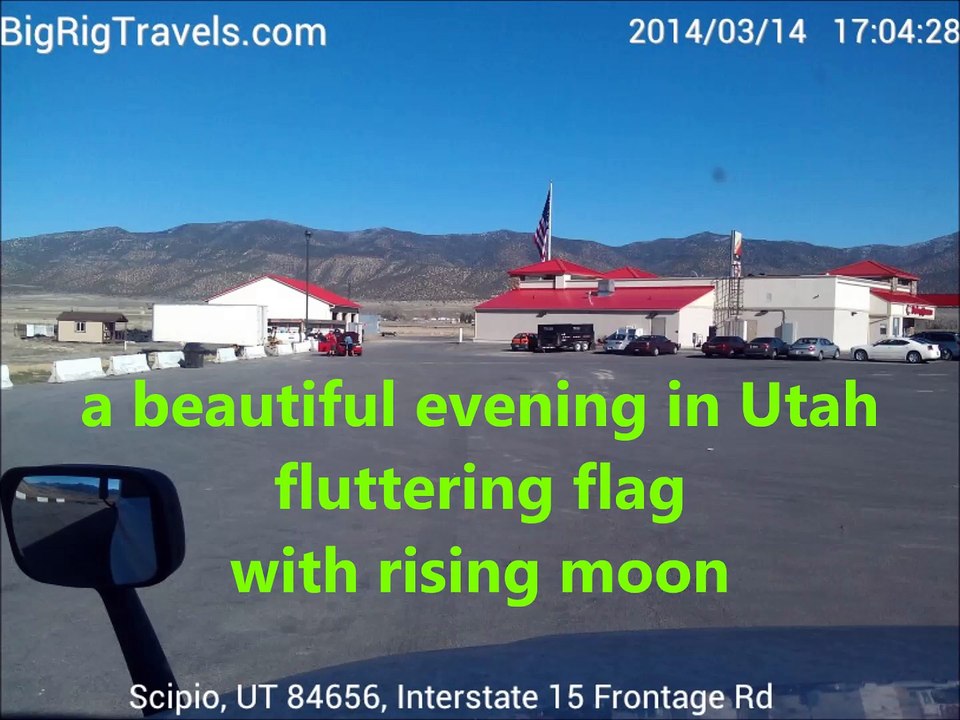 16 BigRigSteve had a beautiful evening in Scipio, UT 14/03/2014