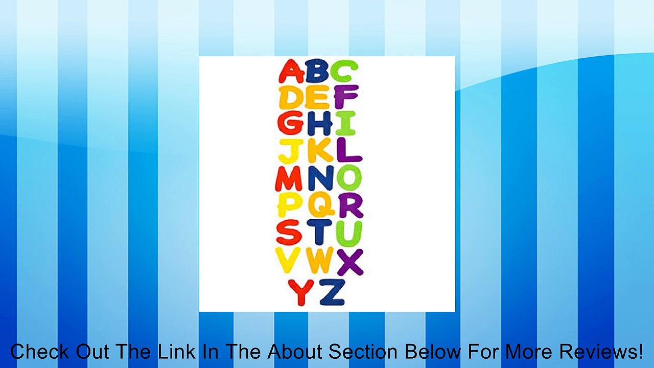 50 Jumbo Foam Letters (50 pcs) Review