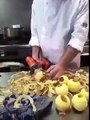 Amazing Tools Meet Kitchen Ingenuity in This Apple-Peeling Session