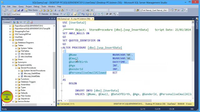 VB.NET Introduction to ASP.NET In Urdu - Adding Data to the Database (Video 1)