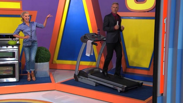 'Price Is Right' Announcer Learns TV + Treadmill Don't Mix