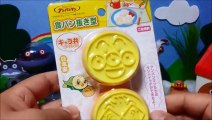 アンパンマン❤メロンパンナちゃん♥しょくぱんマンの型抜き アニメ＆おもちゃ Anpanman Toys