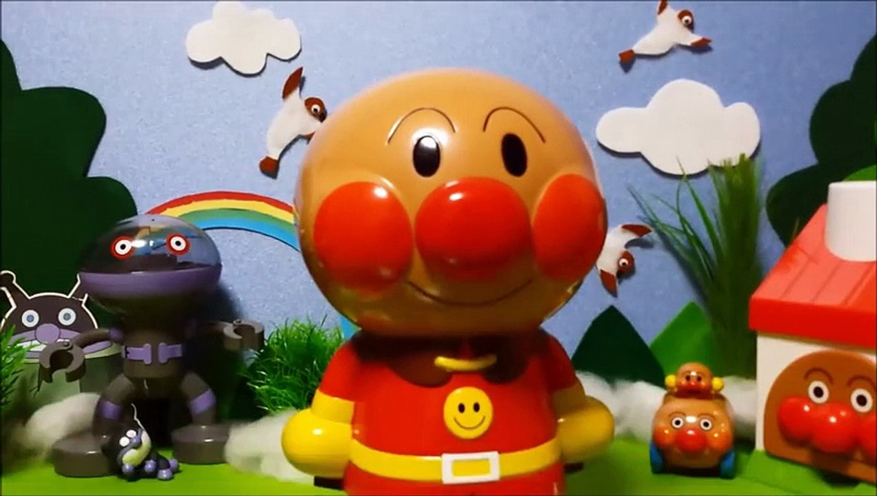 ねんどdeサングラス❤アンパンマン アニメ＆おもちゃ Anpanman Toys