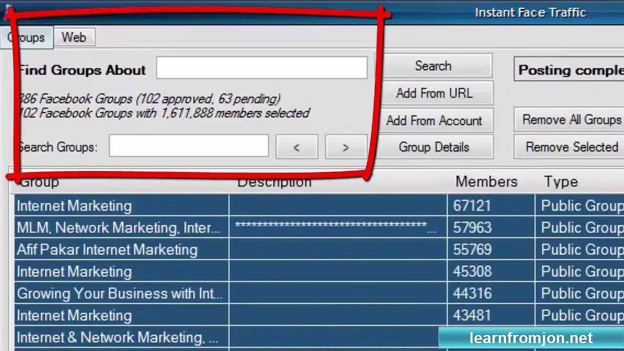 Instant Face Traffic - Powerful Facebook Group Poster