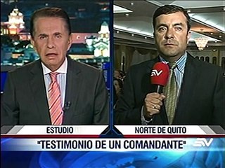 General González presentó hoy su libro “Testimonio de un comandante”