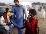 Pakistani wedding dance_ villeger dance_ Punjabi cultural dance_ Groom with his friends