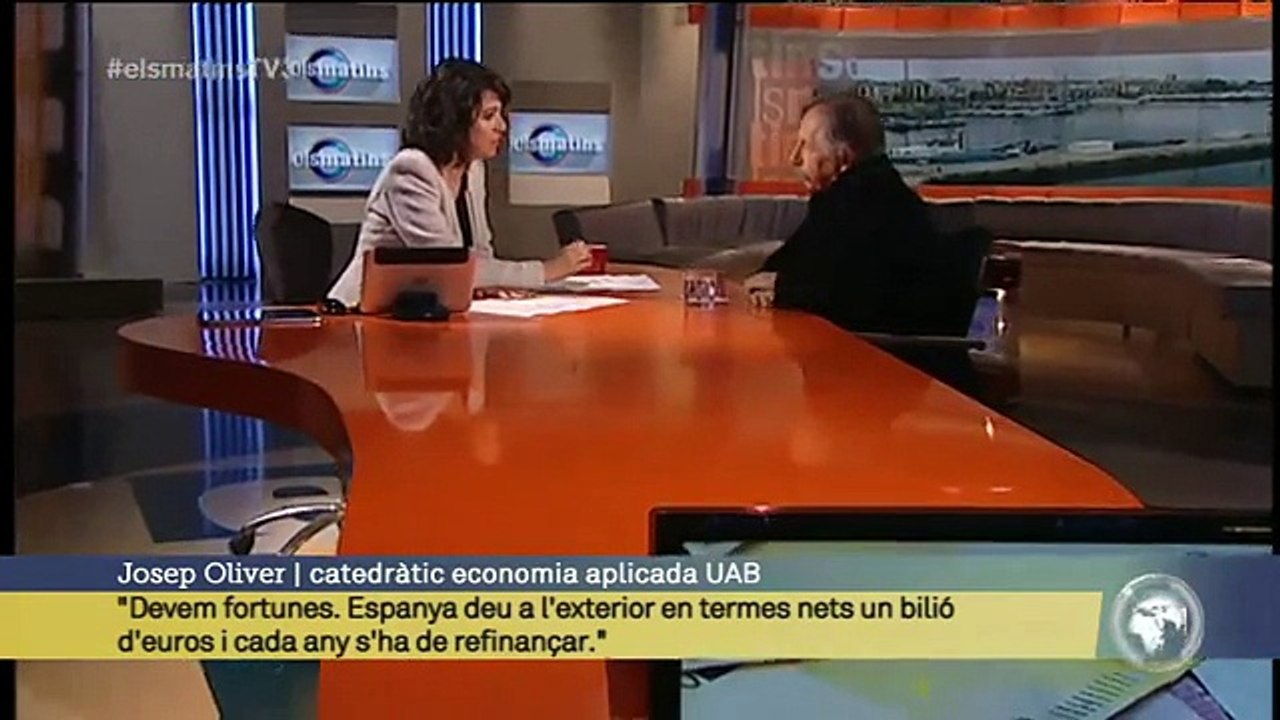 TV3 - Els Matins - Josep Oliver: "No estem fora de perill"