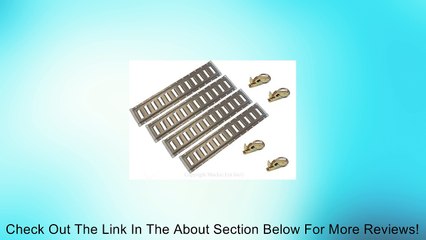 4 Pack-2ft Gray E Track Tie downs - Tiedown w/ Fittings and End Caps Review