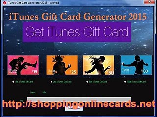 Latest iTunes Gift Card Generator 2015
