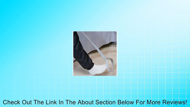 Blue - Rigid Leg Lifter - 40 L Leg Lifter with Foot Grip Review