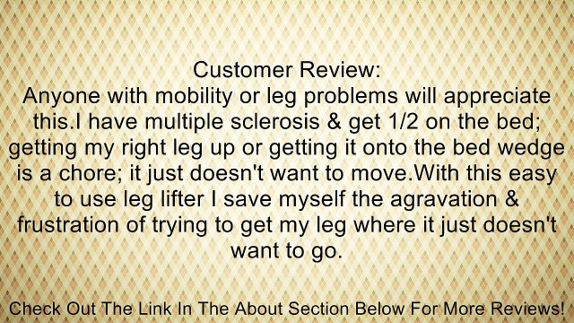 Rigid Leg Lifter 41 long (104cm) (most adults) Review