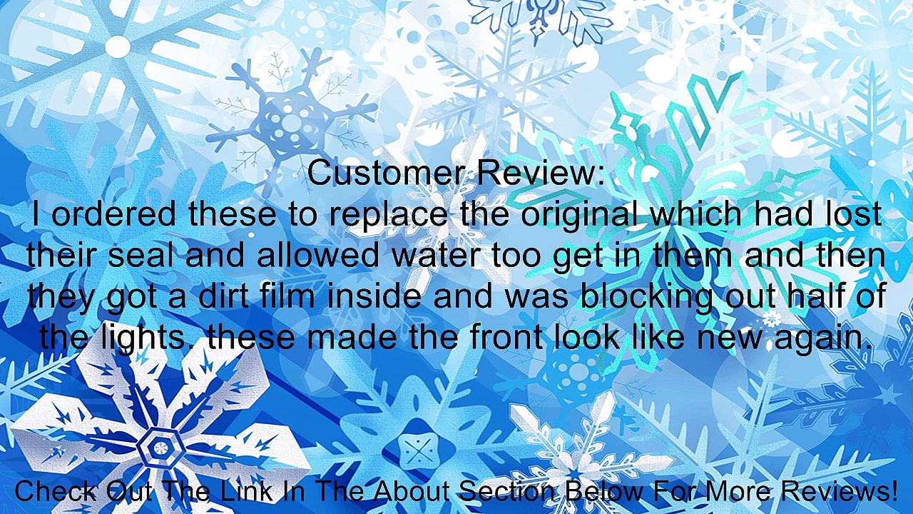 Chevrolet Driver and Passenger Side Replacement Bumper Signal Light Review