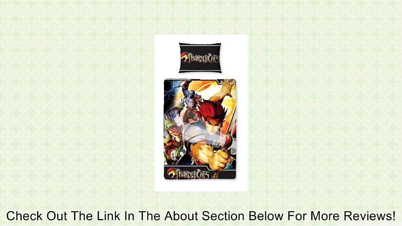 Thundercats 'Roar' Panel Single Bed Duvet Quilt Cover Set Review