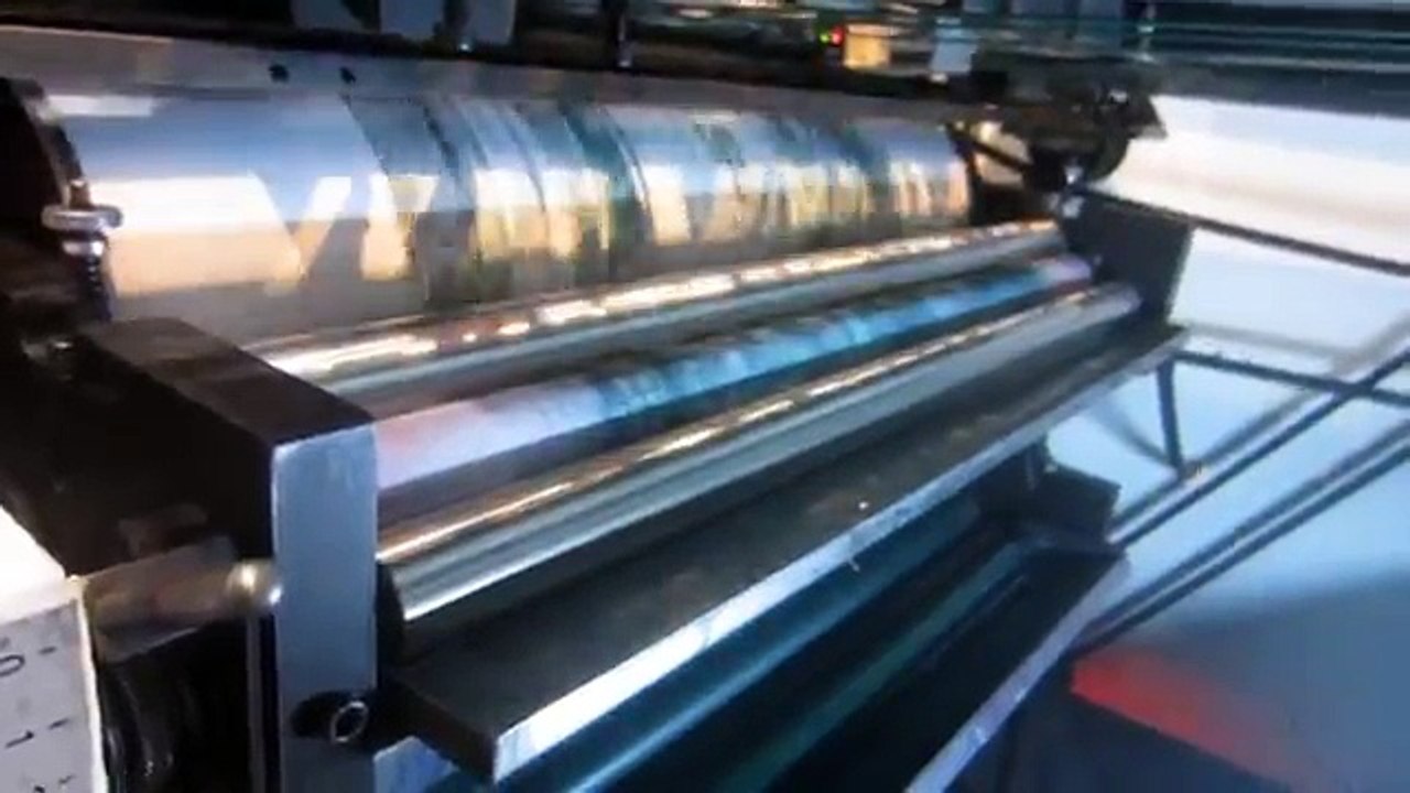 Prakash 18x24 perfector Sheetfed offset non woven printing machine Prakash Offset Machinery