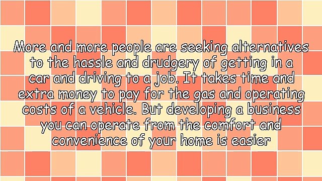 Starting To Make Money From Home