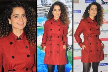 Bollywood's sexy siren, Kangana Ranaut attends IITT exhibition