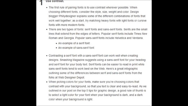 How to Pair Fonts in Your Designs