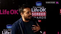 Red Carpet 21st Annual Life Ok Screen Awards   Anurag Kashyap