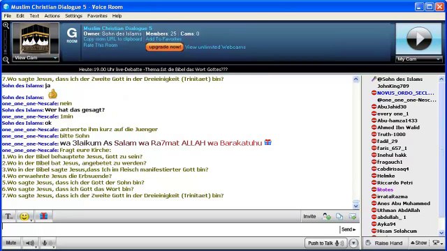 Debatte ► Sohn des Islams vs JohnKing789 (Ist die Bibel Gottes Wort?) 3/6