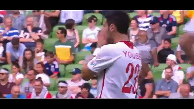 مباراة فلسطين والأردن كأس آسيا 16/1/2015 الشوط الأول