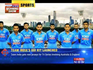 Team India's new ODI kit launched