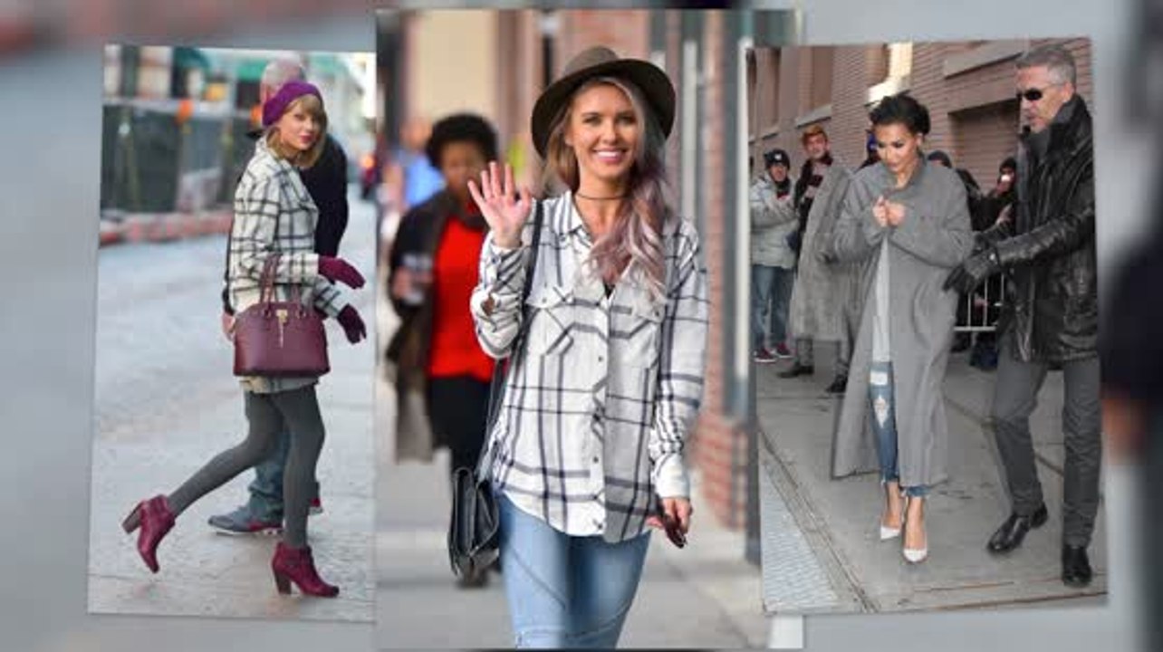 Wirf einen Blick auf Hollywood's Winterstyle