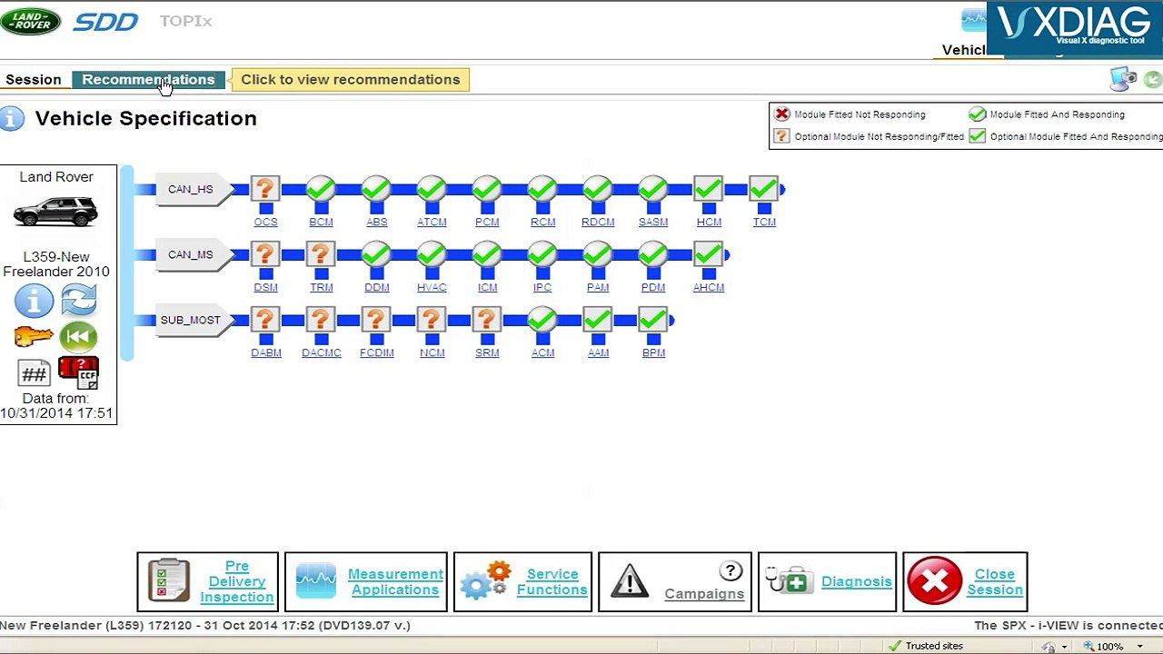2015 VXDIAG MULTI Diagnostic Tool for JLR-SDD Diagnosis DataLogger