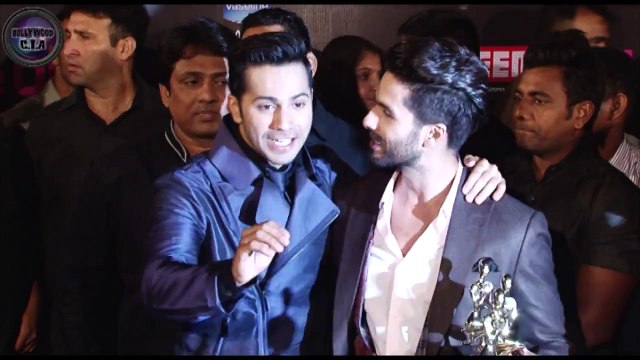Shahid Kapoor TEASES Varun Dhawan with Alia Bhatt, Shraddha Kapoor | Life Ok Screen Awards 2015