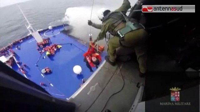 TG 15.01.14 Norman Atlantic, al via l'aspirazione del fumo all'interno del mezzo