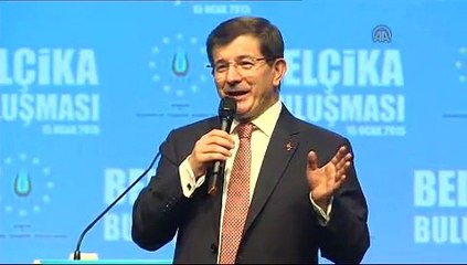 Davutoğlu: "Milli irade konuştuğunda herkes haddini bilir ve dinler"