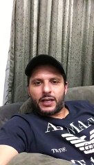 Sahid Afridi talking about Dr Ayesha Habib Khan President IDF Sindh