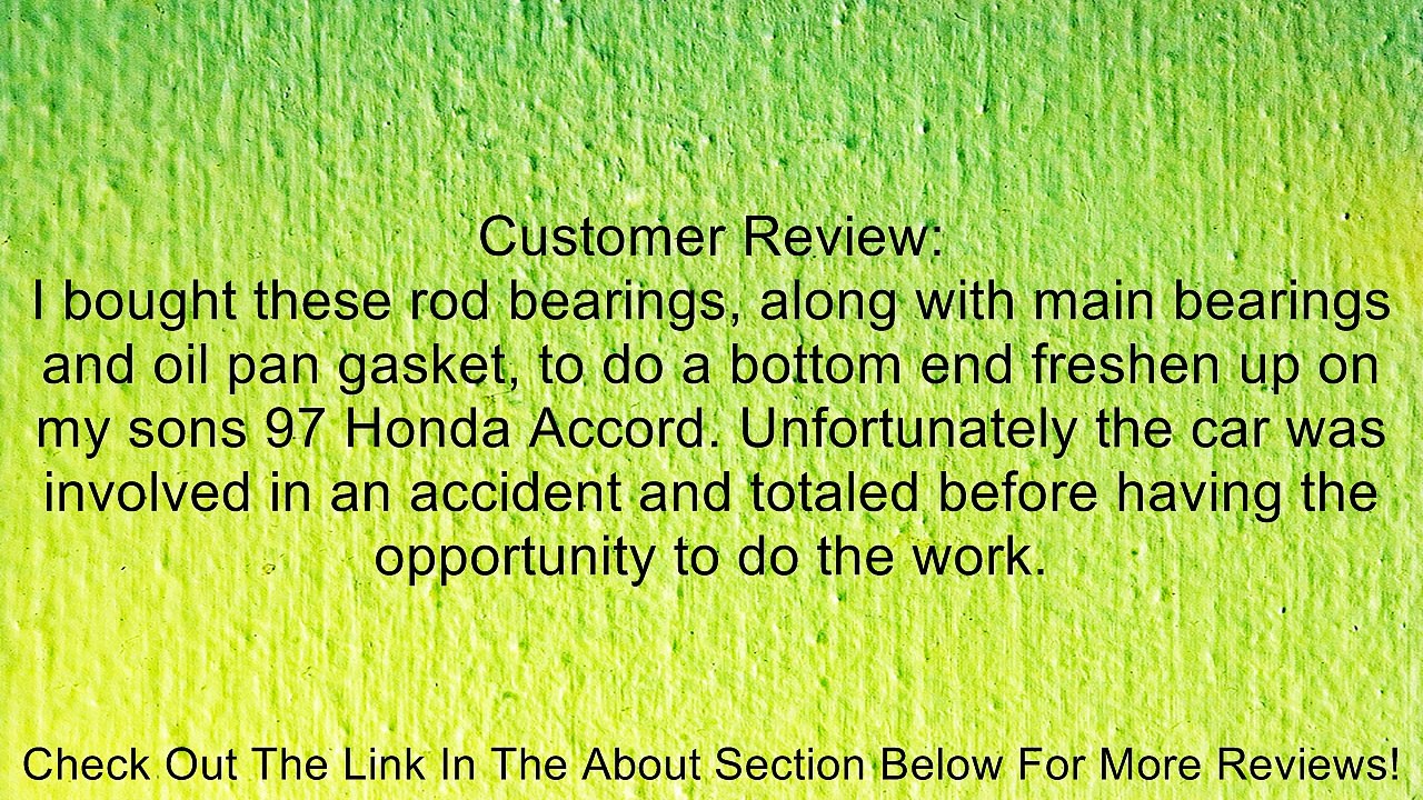 ACL 4B1936STD Engine Connecting Rod Bearing Set Review