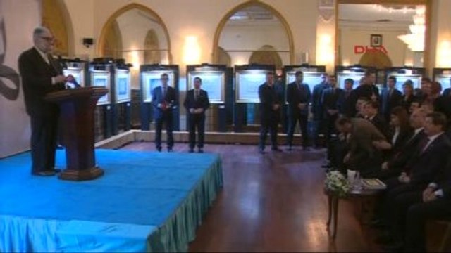 Başbakan Davutoğlu Hasan Çelebi Sergisinin Açılışına Katıldı 1
