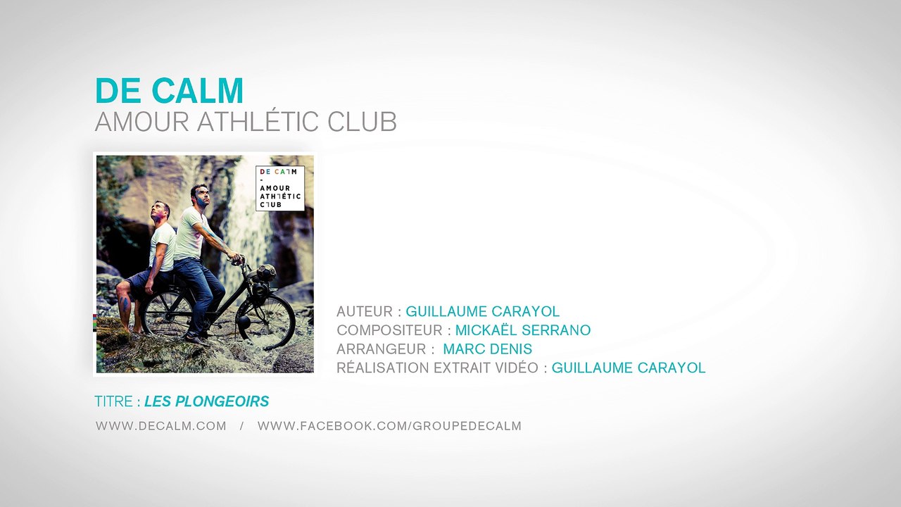 De Calm - Autoproduction Sacem