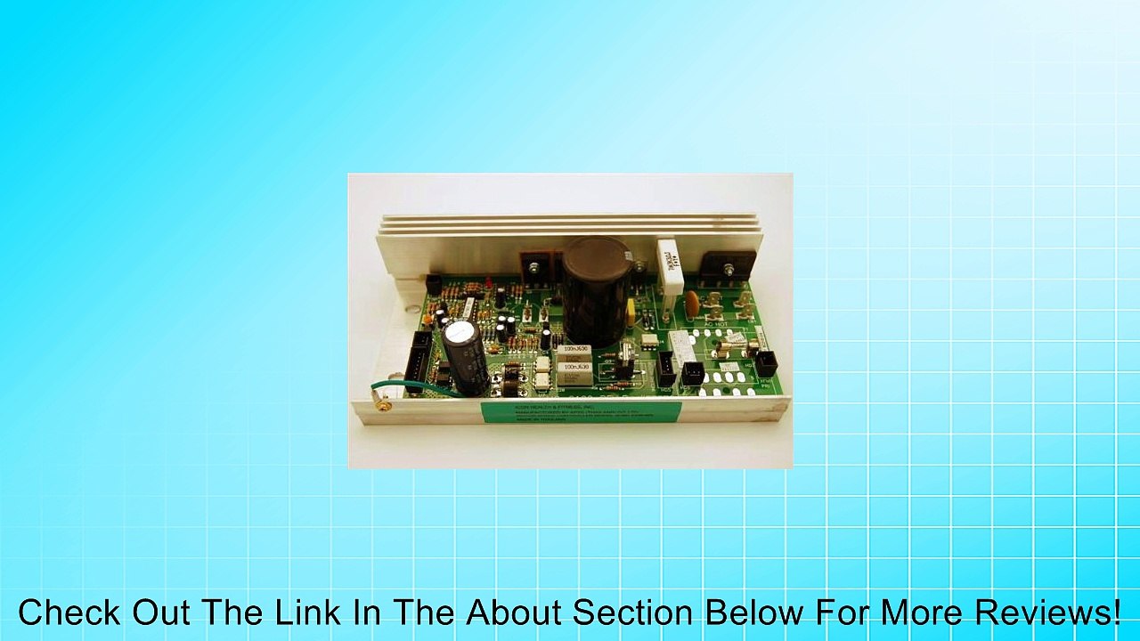 Reebok 5500C Treadmill Motor Control Board Review