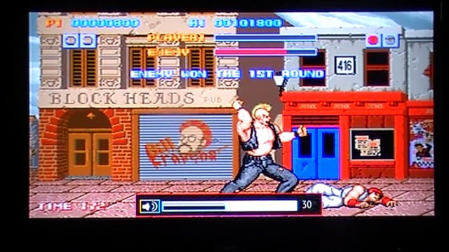 test street fighter chaine retrogaming à l'arrache