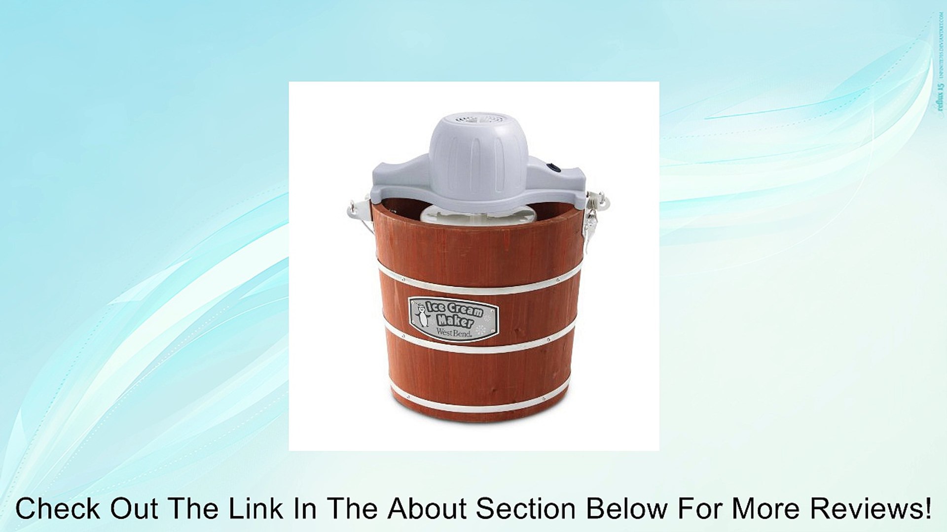 West bend online ice cream