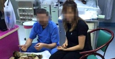 Yoğun Bakımda Kebap Keyfi Yapan Hasta Bakıcılar Kovuldu