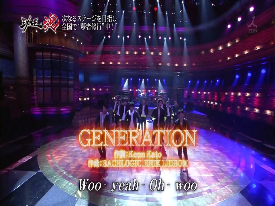 GENERATIONS - G_E_N_E (EXTama 2012.07.22)