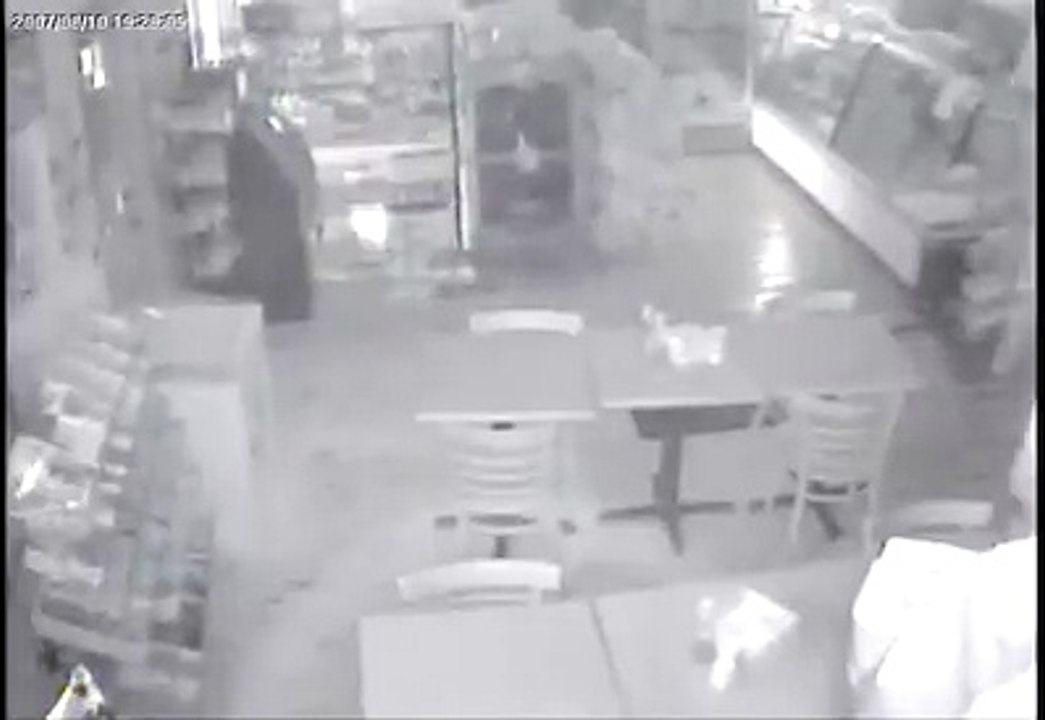 horror video ghost movements recorded in camera