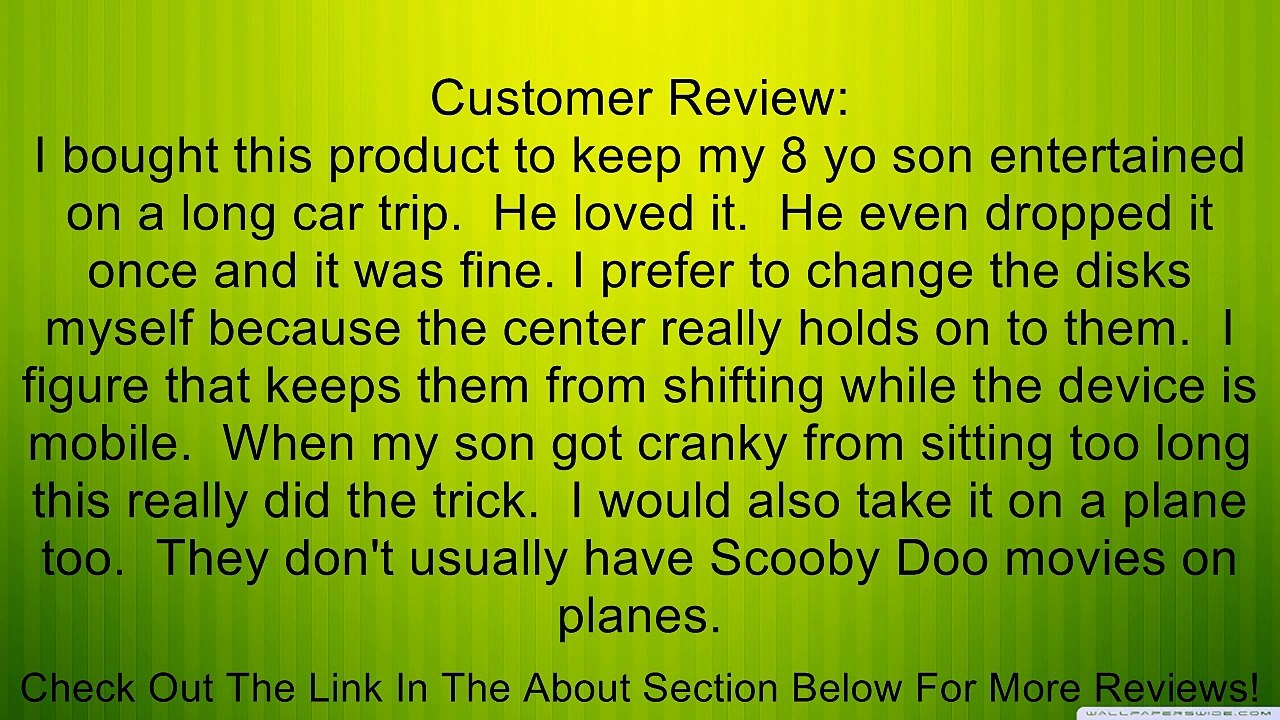 Sony DVPFX780 7-Inch Screen DVD Portable Review