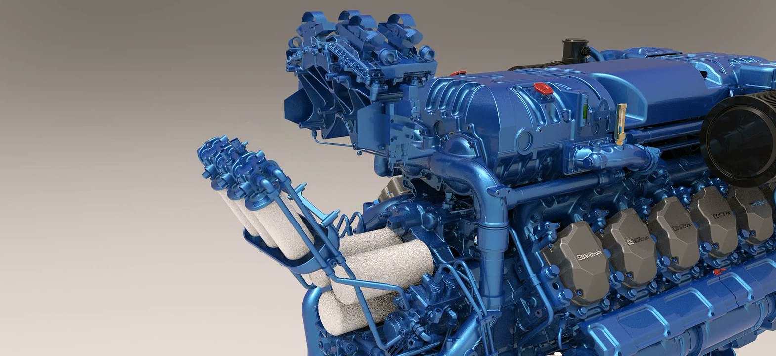 Moteur Baudouin 12M26.3