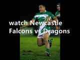 watch Newcastle Falcons vs Dragons online rugby match