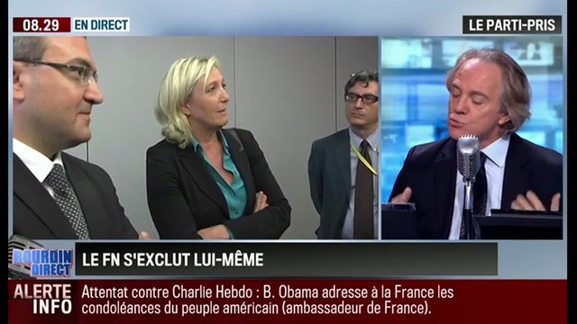 Le parti pris d'Hervé Gattegno: Si le FN est exclut, c'est par lui même ! - 09/01